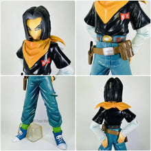 Load image into Gallery viewer, 25CM Dragon Ball Z Android 17 18 Anime Figure Android 18 PVC Action Figures Collection Model Toys for Children Christmas Gifts

