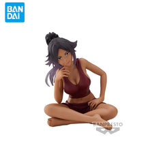 Load image into Gallery viewer, Original Genuine Banpresto Bleach Solid And Souls Relax Time 10cm Shihouin Yoruichi Model Action Figure For Girls
