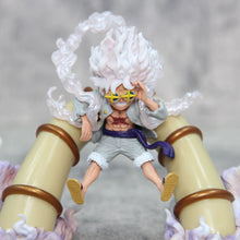 Load image into Gallery viewer, 11cm One Piece Anime Figure Gear 5 Monkey D Luffy Nica Figurine Pvc Station Model Doll Collectable Children Decoratoin Toy Gifts
