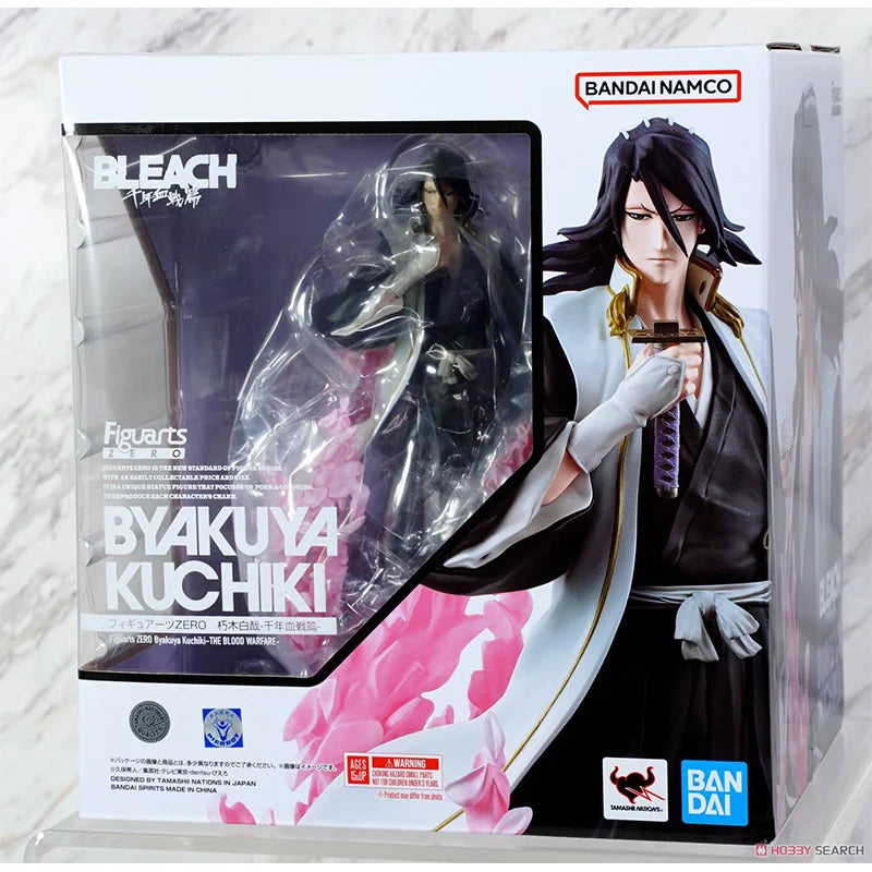 Bandai Genuine Figuarts ZERO BLEACH TOUSHIRO HITSUGAYA ICHIGO KUROSAKI BYAKUYA KUCHIKI RENJI ABARAI Anime Figure Model Toy Gift