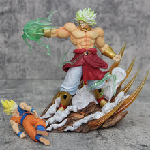 Load image into Gallery viewer, 20cm Dragon Ball Anime Figures Broli Vs Goku Action Figures Pvc Model Statue Goku Broly Doll Collectible Toys Birthday Gift
