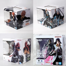 Load image into Gallery viewer, Bandai Genuine Figuarts ZERO BLEACH TOUSHIRO HITSUGAYA ICHIGO KUROSAKI BYAKUYA KUCHIKI RENJI ABARAI Anime Figure Model Toy Gift
