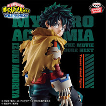 Load image into Gallery viewer, In Stock Original BANPRESTO My Hero Academia The Movie You&#39;re Next Izuku Midoriya Figure Anime Model Genuine Boxed Toy
