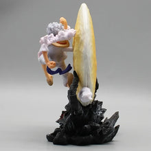 Load image into Gallery viewer, 14cm One Piece Luffy Anime Figure Figurine Gear 5 Luffy Figure Statue Doll Ornament Collection PVC Model Toys Gift for Boys
