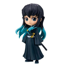Load image into Gallery viewer, Anime 15cm Demon Slayer Figure Nezuko Tanjirou Zenitsu Inosuke Kyoujurou Giyuu Kawaii Qposket PVC Model Toys children Gift
