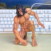 Load image into Gallery viewer, Attack on Titan Eren Levi Action Figure Shingeki no Kyojin The Founding Titan Figurine Model Toys 15cm Desktop Ornaments
