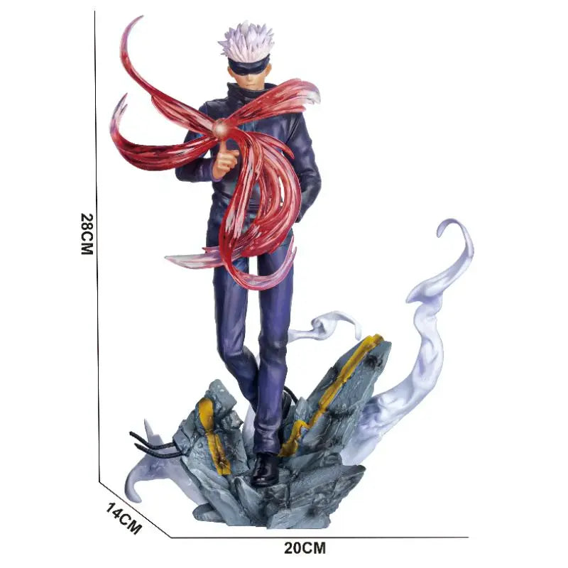 Hot Jujutsu Kaisen Anime Figure Kaisen Gojo Satoru Kids Toys Action Figure Pvc Model Figurals Collection Doll Kid Toy Gift