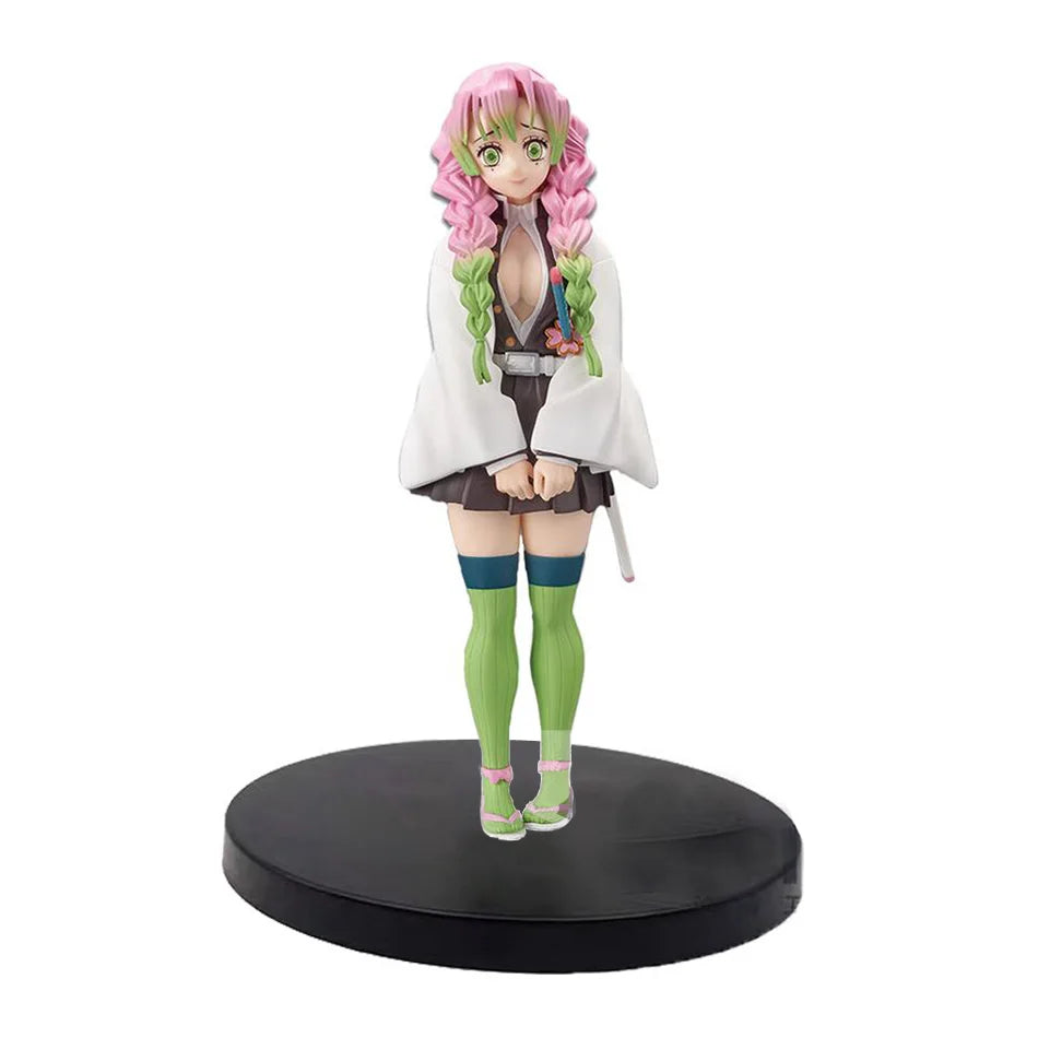 Anime Demon Slayer Action Figures Kimetsu No Yaiba Shinobu Nezuko PVC Dolls Model Collection Ornaments Japan Derivatives Toys