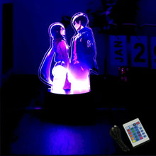 Load image into Gallery viewer, Anime Figures Attack on Titan 3D Lamp LED Night Light RGB16 Colors Lamps Remote Standing Sign Decor Bedroom Home Kids Toys Gifts
