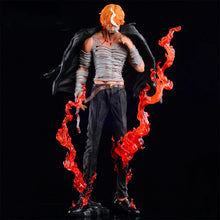 Load image into Gallery viewer, 16cm Anime One Piece Sanji Sculpture Black Leg Fire Battle Version Pvc Collectible Onepiece Action Figure Model Children&#39;s Toys
