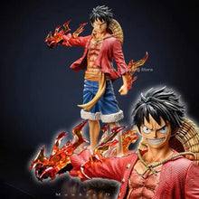 Load image into Gallery viewer, 27cm Anime One Piece Figure Luffy Figure Two Faces PVC Statue Collectible Model Toys Gifts
