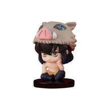 Load image into Gallery viewer, 10pcs Set Q Version Demon Slayer Sitting Ghost Doll Tanjiro Nidouzi Inosuke Zenizu Figure Action Figure Movie Model kid Toy Gift
