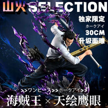 Load image into Gallery viewer, One Piece Anime Figure: Tianhui Hawkeye Mihawk, Ultra-Detailed Face Sculpt  30cm GK Model Large Statue Decor Gift &amp; Toy
