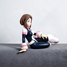 Load image into Gallery viewer, My Hero Academia Figure toga himiko Figurine Collection anime Doll Toys Uraraka Ochako Sitting Action Figure Model Boy Girl gift 10cm
