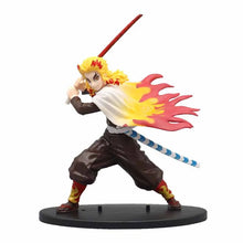 Load image into Gallery viewer, Hot Demon Slayer Anime Figure Tanjirou Agatsuma Zenitsu Kyoujurou Anime Model  Action Figure PVC collection Toy for Kids Gift
