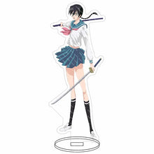 Load image into Gallery viewer, Anime BLEACH Acrylic Stand Action Figure Ichigo Kurosaki PVC Desktop Stand Model Toy Gift 15cm
