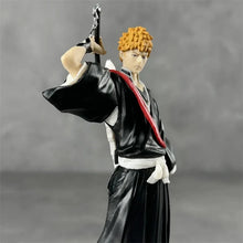 Load image into Gallery viewer, 19cm Anime BLEACH Figure Kurosaki Ichigo Draw Sword Zangetsu PVC Action Figures Knife Collection Model Toys For Boy Gifts
