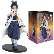 Load image into Gallery viewer, Anime Demon Slayer Kimetsu no Yaiba Figure 15cm Nezuko Tanjirou Mitsuri Shinobu Zenitsu Kyoujurou Action Figural Model Toy Gifts
