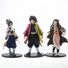 Load image into Gallery viewer, Anime Demon Slayer Figure Kamado Tanjirou Nezuko Action Figures Model Toys Zenitsu Figurine Inosuke Kimetsu No Yaiba Figura
