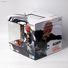 Load image into Gallery viewer, Bandai Genuine Figuarts ZERO BLEACH TOUSHIRO HITSUGAYA ICHIGO KUROSAKI BYAKUYA KUCHIKI RENJI ABARAI Anime Figure Model Toy Gift
