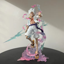 Load image into Gallery viewer, NY Nika Luffy Anime Figure 24cm, Standing Pose Gear 5 Sun God, One Piece GK Statue, Collectible Model Decor, Gift
