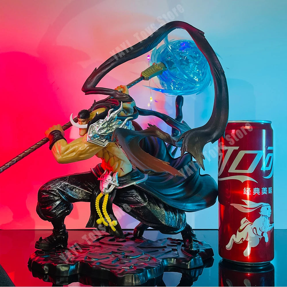 Hot One Piece Anime Figure WHITE BEARD Edward Newgate Edward Pirates Action Figurine PVC Model Toy Gifts