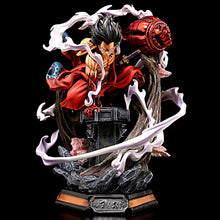 Load image into Gallery viewer, One Piece Anime Figure 26cm Wano Gear 4 Luffy 2 Head Pieces Statue Figures Collectible Model Decoration Toy Christmas Gift
