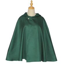 Load image into Gallery viewer, Attack on Titan Cloak shingeki no kyojin Cloak Shingeki No Kyojin Survey Corps Cloak Cosplay Cape Green Shawl Men&#39;s and Women&#39;s
