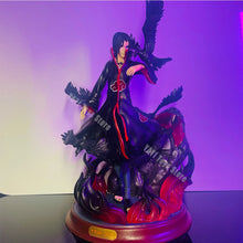 Load image into Gallery viewer, Naruto Anime Figure Uchiha Itachi Pvc Action Figure Toy Naruto Shippuden Uchiha Itachi And Crow Collection Model Toy 25cm
