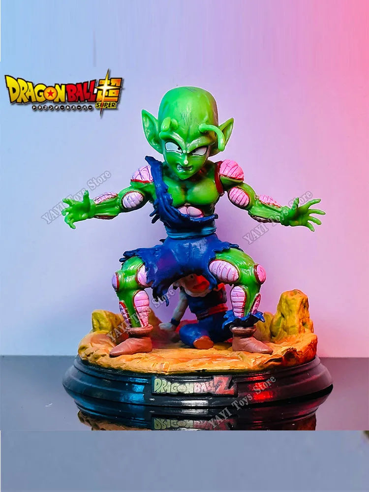 New Dragon Ball Z  Anime Figure  Q Version WCF King Piccolo Son Gohan action Figure Blocking  Dolls PVC Collectible Toys gift