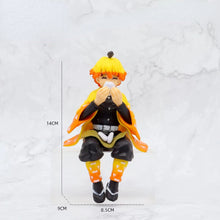Load image into Gallery viewer, 10-15cm Anime Demon Slayer Figure Kamado Tanjirou Nezuko Sitting Posture Action Figure PVC Model Doll Collection Toy Gift Kids
