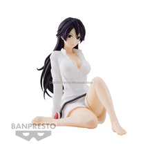 Load image into Gallery viewer, Original Genuine Banpresto Bleach Solid And Souls Relax Time 10cm Shihouin Yoruichi Model Action Figure For Girls
