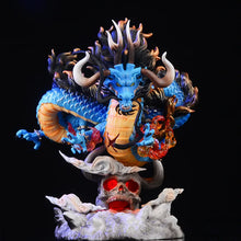 Load image into Gallery viewer, 22cm One Piece Anime Figure GK Kaido Dragon Form Four Emperors With Lamp PVC Action Figure Model Dolls Antistress Toy For Gift
