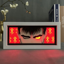 Load image into Gallery viewer, Anime Cartoon Night Lights LED Demon Slayer Denji Berserk Kanroji Mitsuri Color Changing Desk Lamp Action Figure Model Toys Doll
