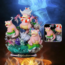 Load image into Gallery viewer, Pokemon Evolution Eevee Anime Figures Charizard Raichu Mewtwo Dragonite Venusaur Gengar Illuminous Figurine PVC Statue Model Toy
