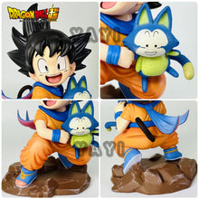 Load image into Gallery viewer, New 10cm Dragon Ball Z Anime Figure Goku Figure Goku Embrace Pura PVC Anime Collectible Model Toys Gifts

