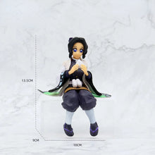 Load image into Gallery viewer, 10-15cm Anime Demon Slayer Figure Kamado Tanjirou Nezuko Sitting Posture Action Figure PVC Model Doll Collection Toy Gift Kids
