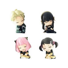 Load image into Gallery viewer, Anime Spy X Family Figures Q Version Yor Forger Anya Forger Kawaii Gashapon Sleeper Pvc Action Figure Ornaments
