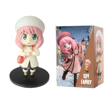 Load image into Gallery viewer, New 2pcs Anime Spy X Family CODE:White 14cm Toy PVC Anya Winter Clothing Detective Image Desktop Decorations Cute Gifts for Kids
