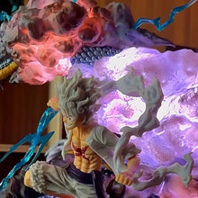 Load image into Gallery viewer, One Piece GK Model Ultra-Large 60cm Premium Edition Statue - 5 Gear Sun God Anime Figure: Nika Luffy vs. Kaido Dragon Ornament
