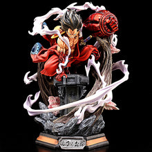 Load image into Gallery viewer, One Piece Anime Figure 26cm Wano Gear 4 Luffy 2 Head Pieces Statue Figures Collectible Model Decoration Toy Christmas Gift
