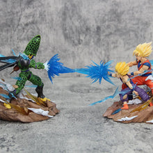 Load image into Gallery viewer, Dragon Ball Z Anime Figure Son Goku Kamehameha Figures Cell Kakarotto Super Saiyan Decoration Model Statue Doll Toy Gifts
