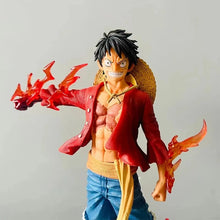 Load image into Gallery viewer, 27cm One Piece Standing Posture Luffy Double Head Eagle Meteor Hat Group Gift PVC Statue Collectible Model Decoration Toys Gift
