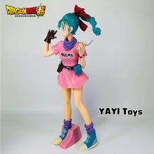 Load image into Gallery viewer, 25cm Anime Dragon Ball Z  Bulma Anime Figure  PVC Action Figure Cute Statue Model Figurine Collectible Dolls Toy Gifts
