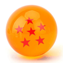 Load image into Gallery viewer, Dragon Ball Z 3.5cm Stars Crystal Ball Anime Orange Crystal Desktop Ornaments Toys Collection for Kids Gift

