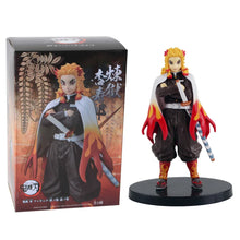 Load image into Gallery viewer, Anime Demon Slayer Kimetsu no Yaiba figure Kamado Tanjirou Action Figure Agatsuma Zenitsu Nezuko Warrior PVC Model Toys
