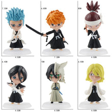 Load image into Gallery viewer, 2Set Wholesale BLEACH Action Figure Cool Cute Anime Figure Toy Doll Model Desk Decoration For Kid Birthday Gifts
