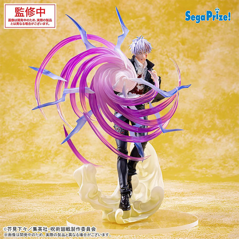 Original Genuine SEGA Luminasta Jujutsu Kaisen 20cm Gojo Satoru PVC Action Figure  Collectible Toy For Boy Wholesale Qwiooe