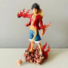 Load image into Gallery viewer, 27cm One Piece Standing Posture Luffy Double Head Eagle Meteor Hat Group Gift PVC Statue Collectible Model Decoration Toys Gift
