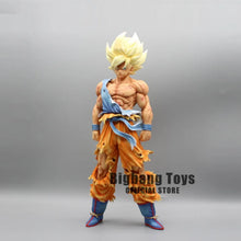 Load image into Gallery viewer, 28cm Dragon Ball Z Figure Goku Anime Figures First Super Saiyan Gk Blood coating Gokou PVC Model Toys Doll Collectible Gifts
